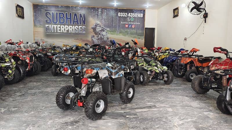 Biggest Discount Offer 124cc Atv Quad Bikes Delivery In All  Pakistan 11