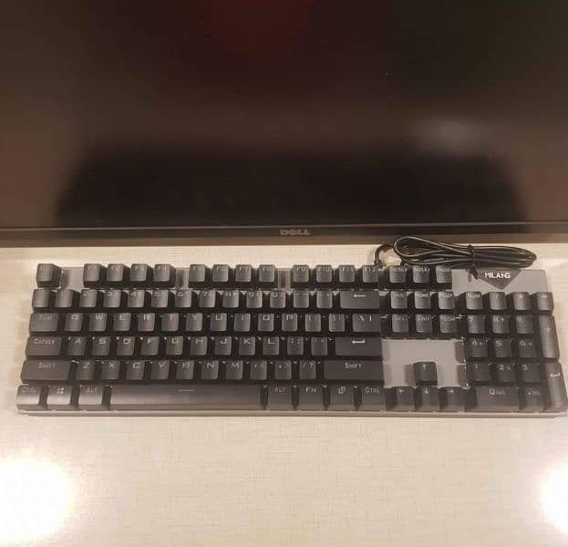 MILANG Mk808 Gaming Wired Mechanical Keyboard (box open/ not usde) 1