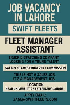 Job for fresh individual