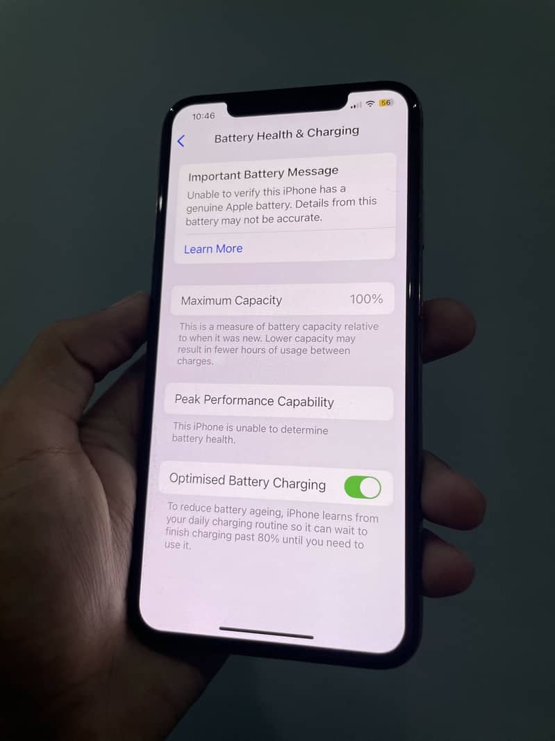 Iphone xs max with box 5