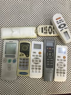 AC remote haier ac, hitachi , lg , waves