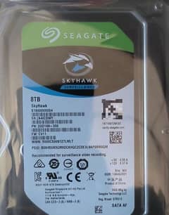 8TB (8000GB) INTERNAL HDD (only one month use) 03217080556 whatsapp c