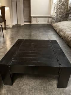 Modern oak centre table