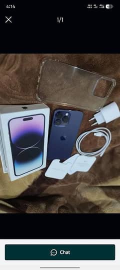 iphone 14 pro max dual physica sim 10/10 battery health 90/  128gb
