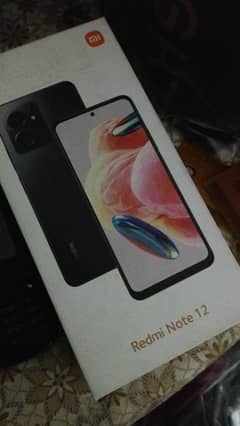 Redmi note 12 all ok just like box open excellent condition
