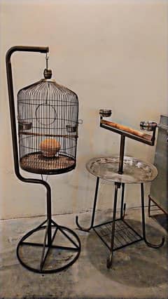 Birds fancy cage / Birds cage / birds stand and stand for pet birds
