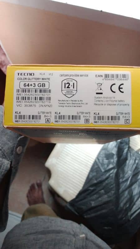Techno Spark Go KL4 5