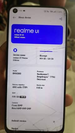 Realme GT Master Edition 5G 8+8/128 GB Snapdragon 778G PUBG 60 fps