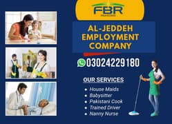 We provide Drivers , Cook , Babysitter , House maids , Nurse , Helper