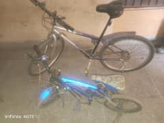 Two bicycle New Tyre tube