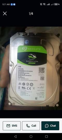 Seagate 4TB hard drive for sale just 15000