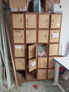 Office gym custermer lockers