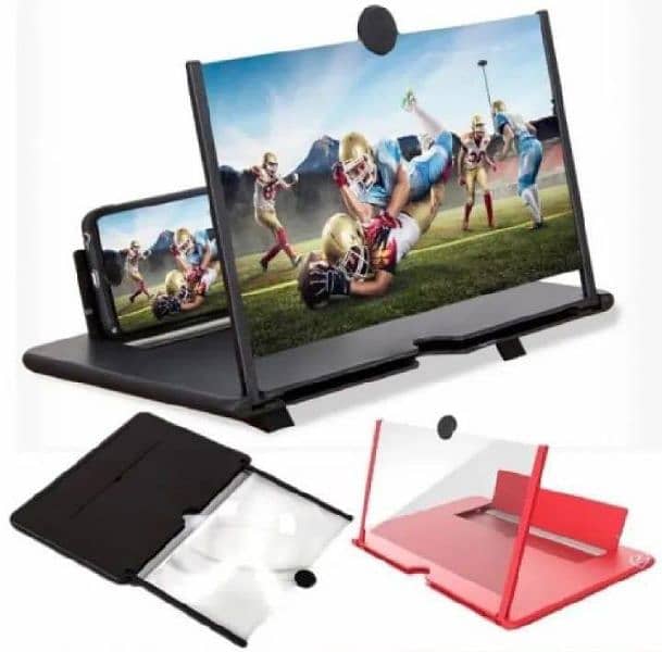 Red video amplifying screen enhance your viewing experience 2