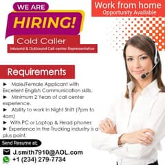 Work From Home Opportunity