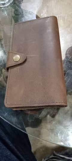 men long wallet brand new pure leather