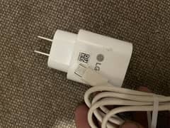 LG V60 Think ka 100% Original Box Pulled Charger