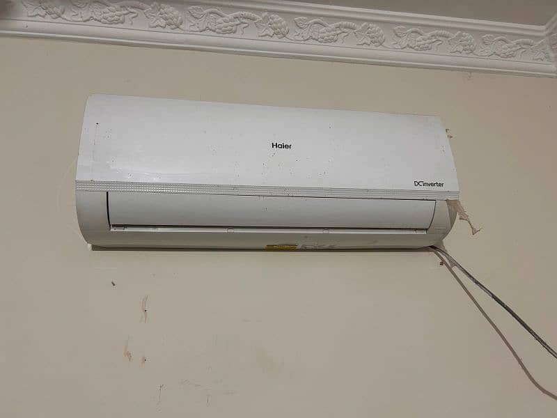 Haier 1.5 ton DC inverter heat and cool 0