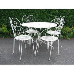 Cast aluminum garden Furniture For patio-Outdoor chair & table-chair