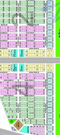 240 Sq Yd Plot Available In Saadi Garden Block 2 And 4 Scheme 33 Karachi (Vip Location)
