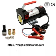 DC 12V Electric Fuel Pump Oil Diesel Transfer Heavy Duty Solar Pump