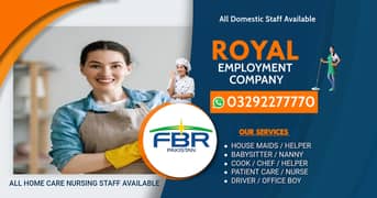 House Maid Home Nursing Care Caretaker Babysitter Chinese cook staff