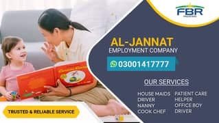House maids, Maid, Baby Sitter, Chef, Home Cook, Patient Care, Driver