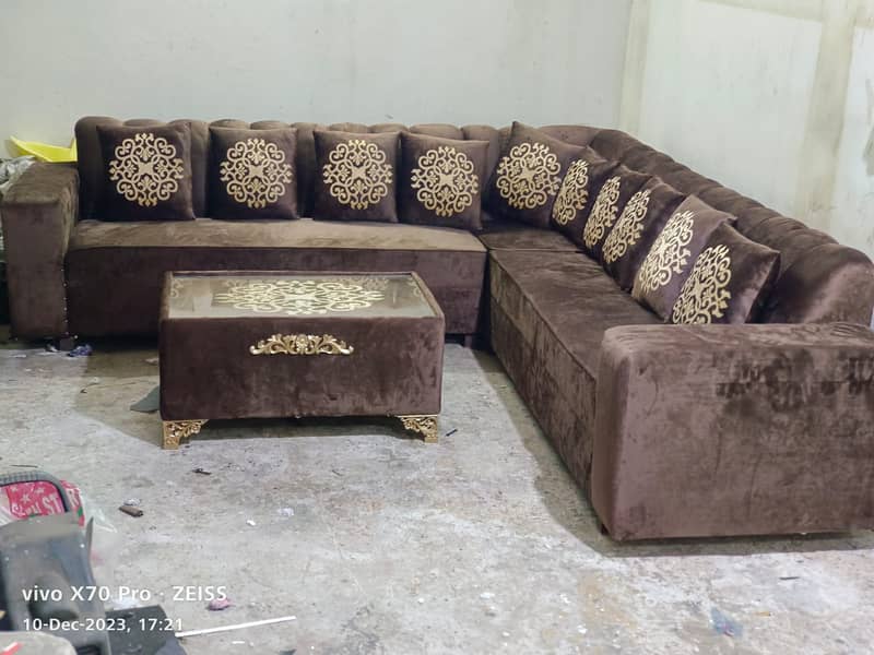 U shape sofa set - Corner sofa set - Decent sofa set - sofa 3