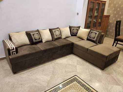 U shape sofa set - Corner sofa set - Decent sofa set - sofa 10