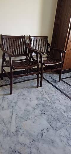 wooden original chairs.