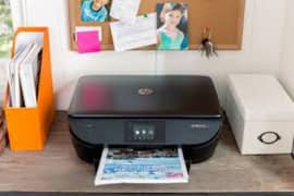 HP 5640 Wi-Fi printer colour black print UK import