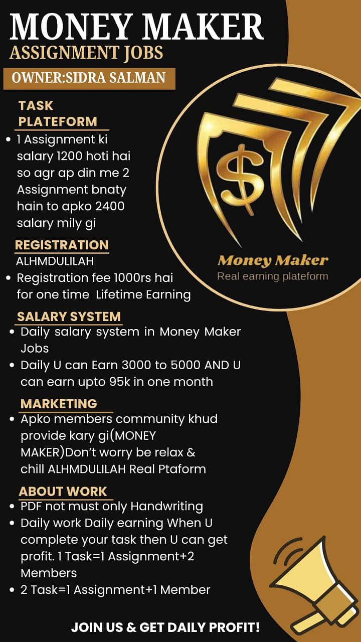 Assignment job available best platform in Rawalpindi 0