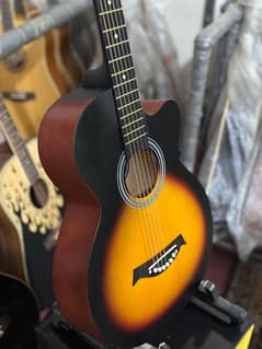 New Acoustic Guitar With Bag Pick Extra Strings Free Delivery