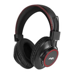 Black Gaming Headset NIA S3000 wireless Bluetooth Headphones
