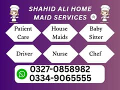 Maids/Babysitter/Cook/Driver/Patient Care/Nanny/Helper,Available,maids