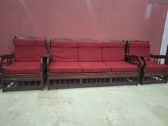 sofa with table