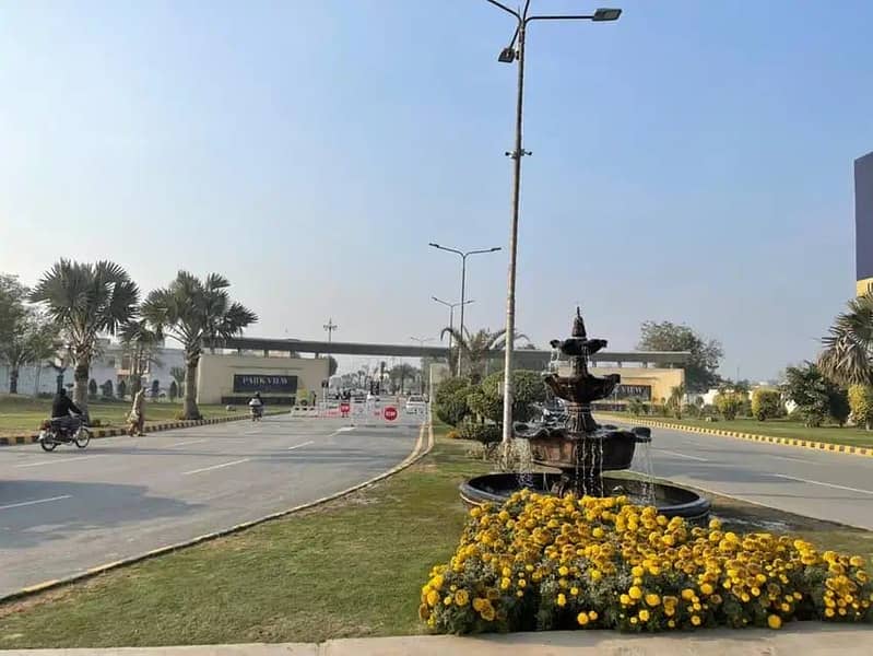 5 Marla Corner plus Faceing Park Residential Plot Available. For Sale In Pearl Block Park View City Lahore. 7