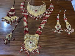 Gold plated barat jewelry set