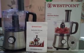 West point Deluxe Kitchen Robot  500 Watts  Slice,Shred and Chop