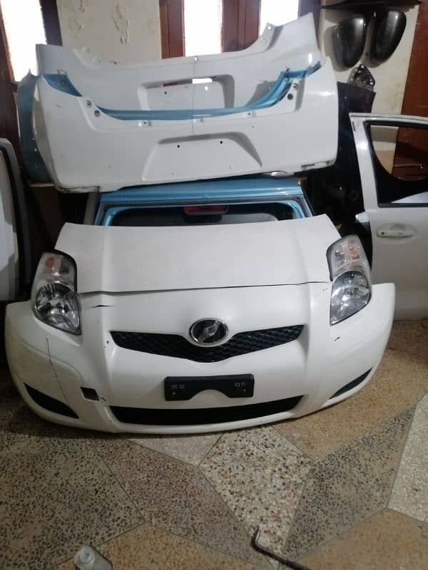 toyota vitz 2008 model front bumper available ha 0