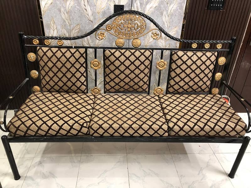 beautiful sofa set  space efficient 1