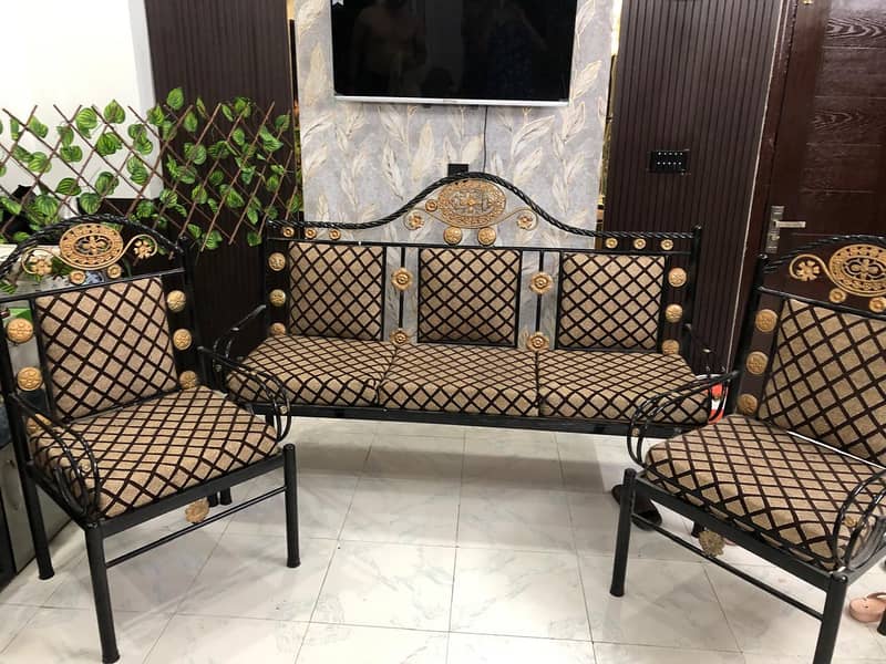 beautiful sofa set  space efficient 2