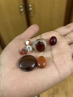Nag Aqeeq,Yaqoot and Zerqoon with 1 Ring