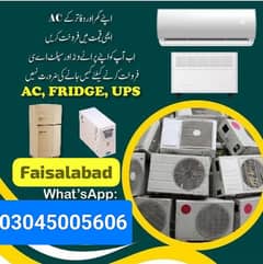 apne purene ac/chiller/dead fidge/ups /fans inverter/DC inverter/786