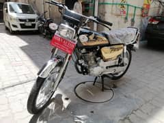 Honda CG125 Gold Edition Unregistered