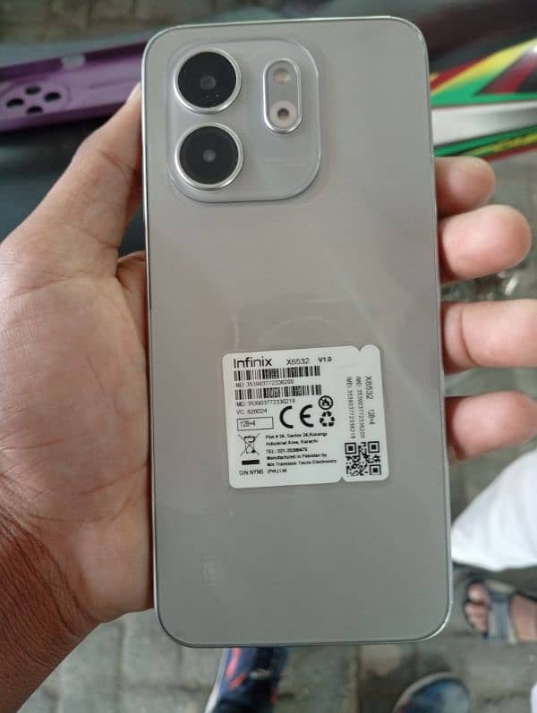 Infinix smart 9 8/128 New condition with zero scratch 6