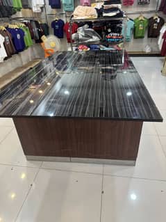 Solid Wood Office Table with Ample Storage – Elegant & Durable