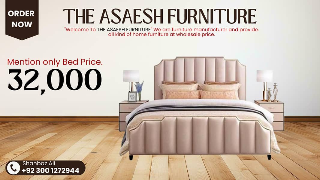 Beds / bed set / king size bed / wooden bed / double bed / poshish bed 0
