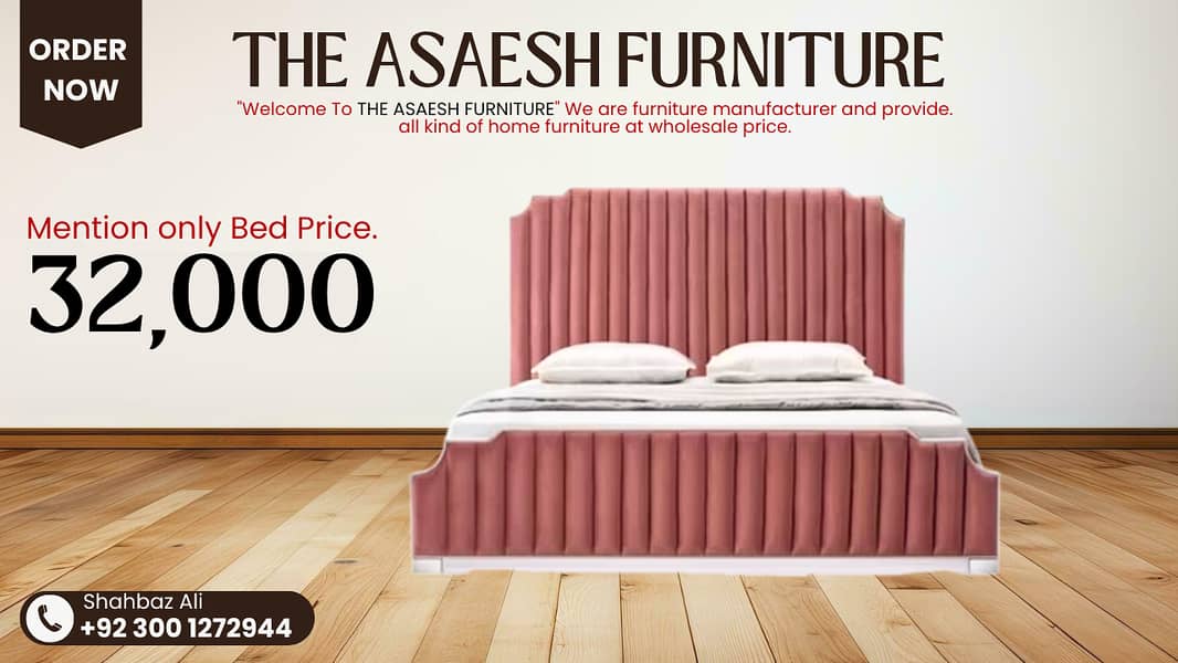 Beds / bed set / king size bed / wooden bed / double bed / poshish bed 3