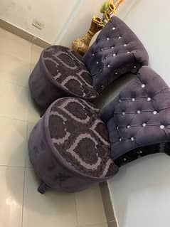 Bedroom sofas for sale excellent condition