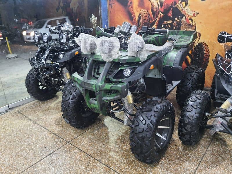 250cc Jeep Atv quad 4 wheels delivery all Pakistan 13